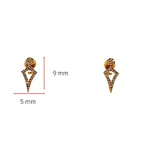 14K Rose Gold 0.11cttw Diamond Earrings
