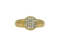 14K Yellow Gold 0.50cttw Diamond Ring - 5