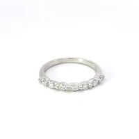 14K White Gold 0.40cttw Diamond Ring - size 6.5