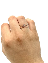 Rose Gold Diamond Ring