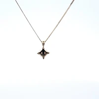 10K Yellow Gold Cultured Pearl and Diamond Pendant