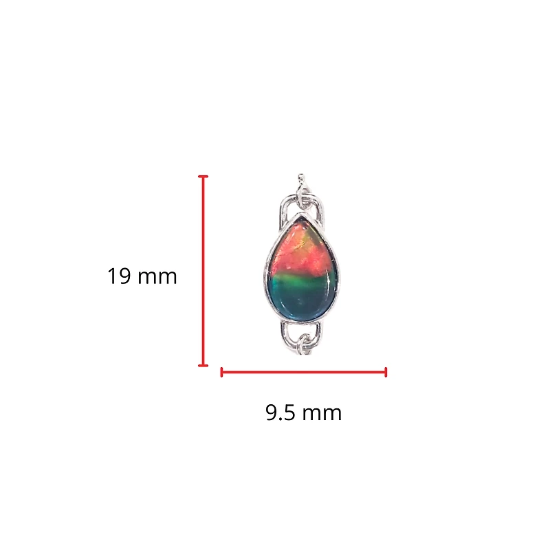 925 Sterling Silver Ammolite Bracelet