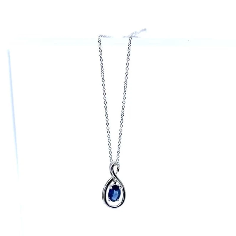 Blue Sapphire Pendant