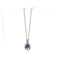Blue Sapphire Pendant