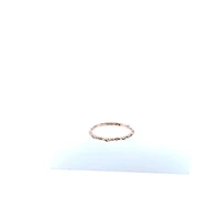 Rose Gold Diamond Ring - 4.5