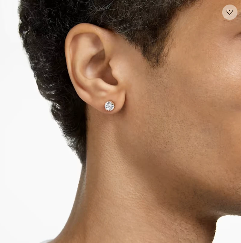 Swarovski Constella Yellow Stud Earrings 5642595