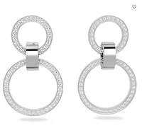 Swarovski Hollow Hoop Earrings 5636503- Discontinued