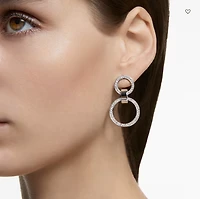 Swarovski Hollow Hoop Earrings 5636503- Discontinued