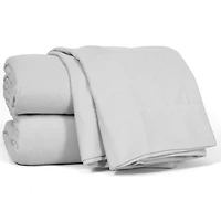 Dove Grey Flannel Sheet Set