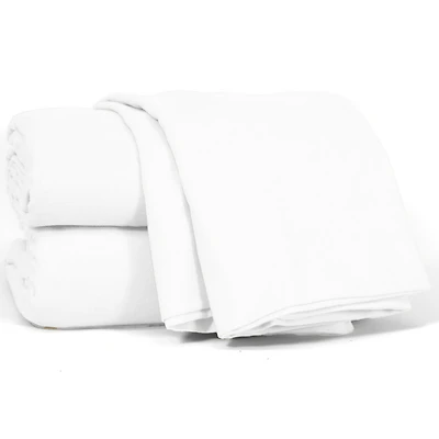 Snowdrift Flannel Sheet Set