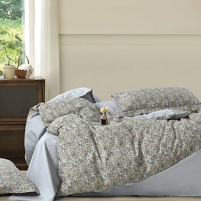 Blue Blossom Duvet Cover Set