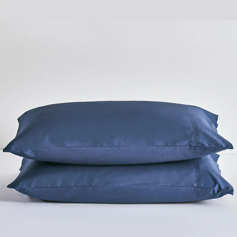 Ink Pima Cotton Pillowcases