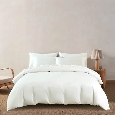 Lace Pima Cotton Duvet Cover Set