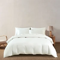 Lace Pima Cotton Duvet Cover Set