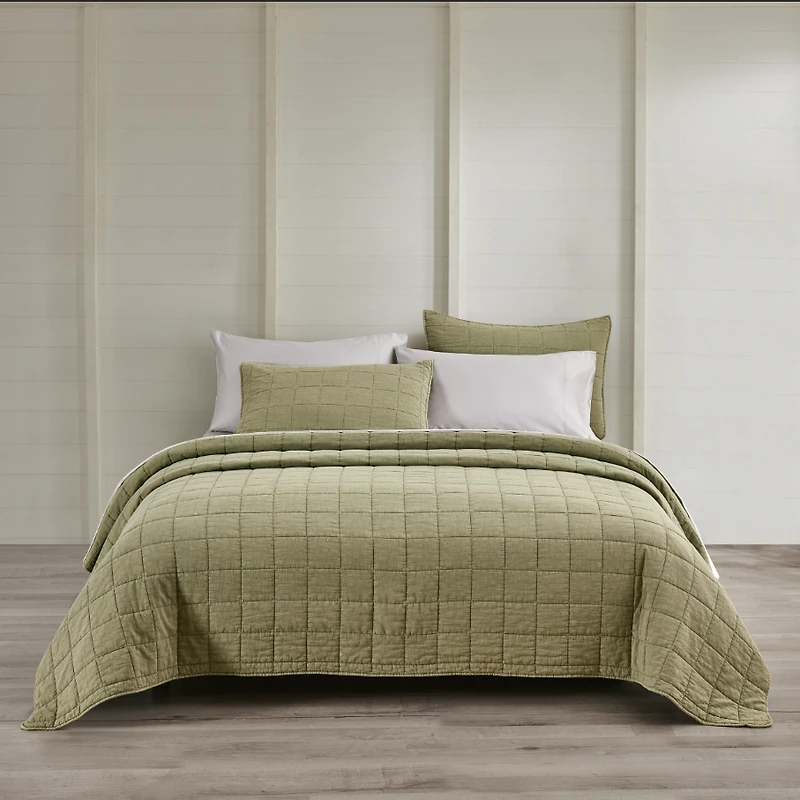 Squares Coverlet Set