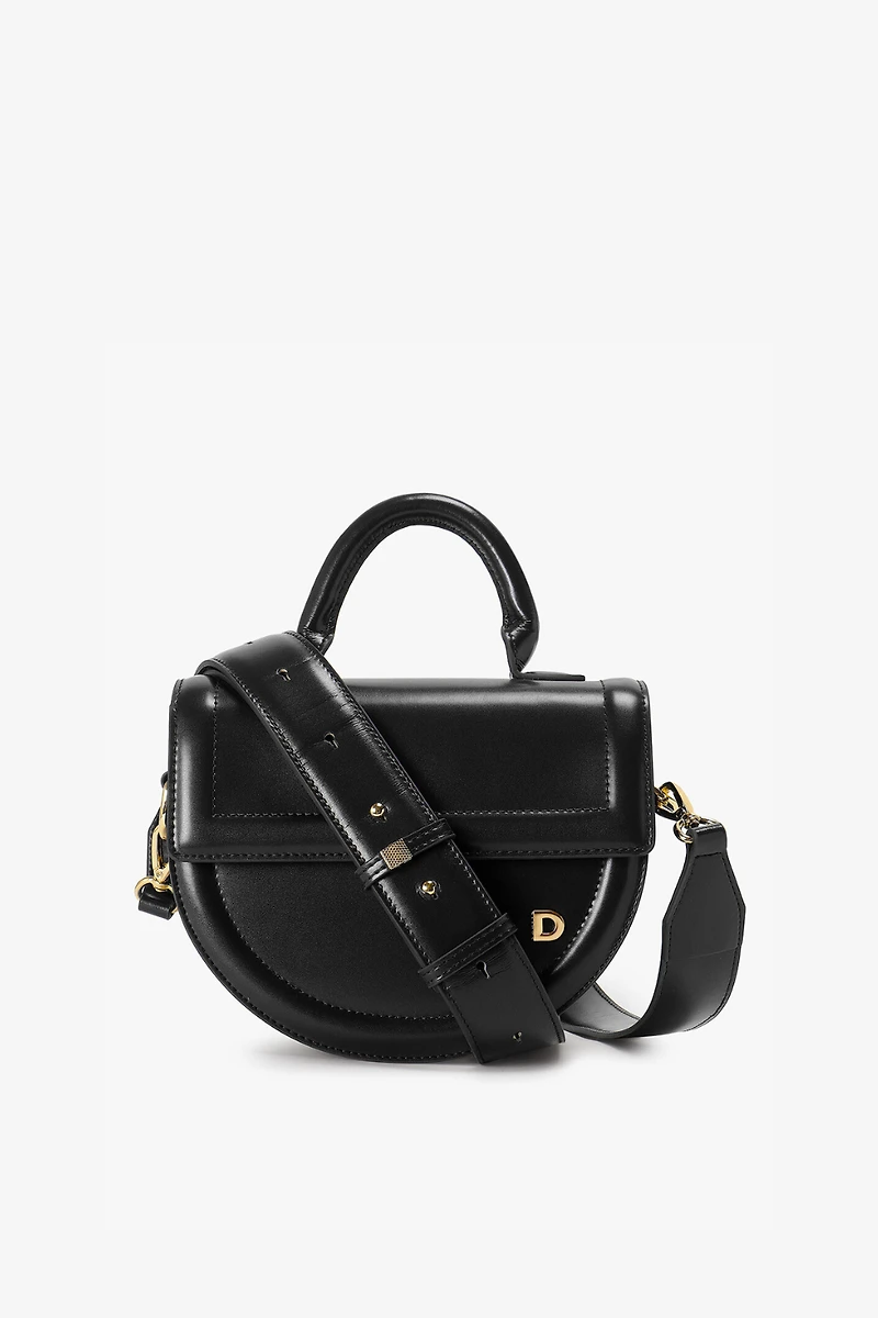 ADELAIDE SMALL HALF MOON SHAPED CROSSBODY BAG