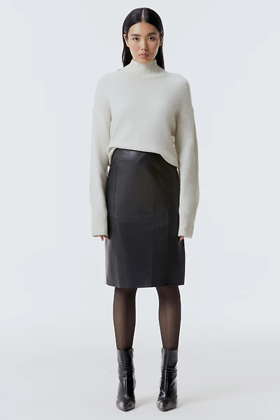 LORNA Leather Skirt