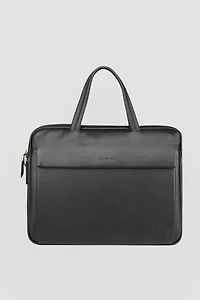 DARIUS Genuine Leather Laptop Bag