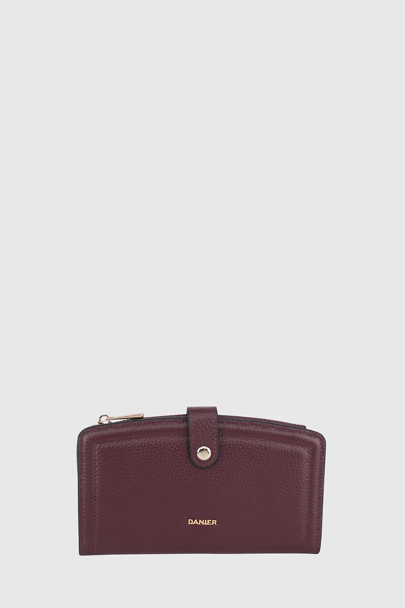CELINA Real Leather Bi Fold Wallet