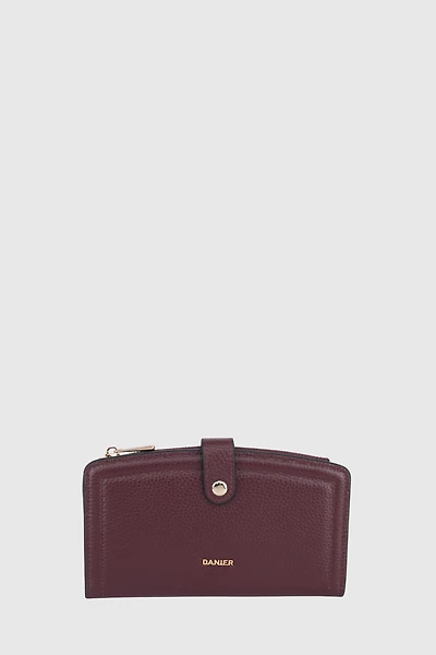CELINA Real Leather Bi Fold Wallet