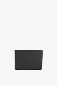 CALEB BI FOLD WALLET W/ MATTE PEBBLE