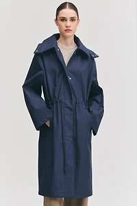 BERKLEY REMOVABLE HOOD LONG JACKET