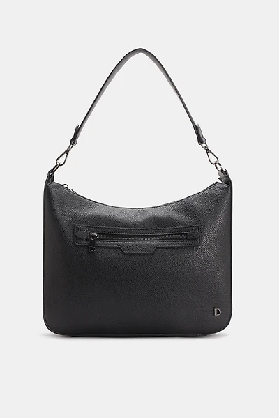 JOELLE TOP HANDLE SHOULDER BAG WITH FRONT ZIP POCKET