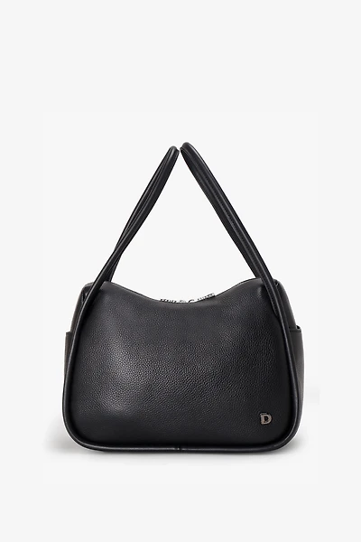 SATCHEL BAG WITH ROUNDED HANDLES