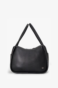 SATCHEL BAG WITH ROUNDED HANDLES