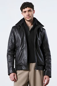 CALLUM Genuine Leather Jacket
