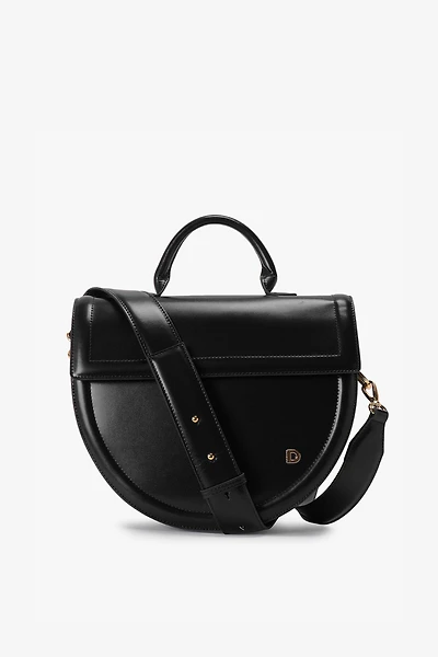 ADELAIDE LARGE HALF MOON SHAPED CROSSBODY BAG