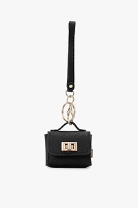 CATE MINIATURE AIRPOD CASE WITH FRONT FLAP