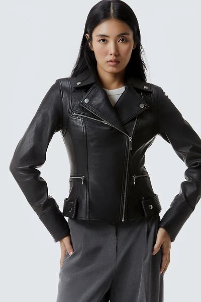 TATIANA Genuine Leather Biker