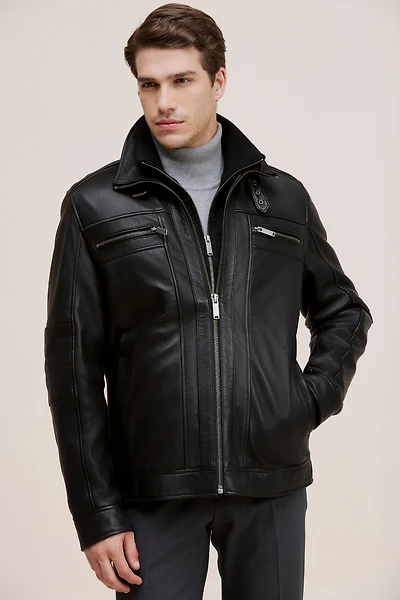 HAYDEN Genuine Leather Bomber