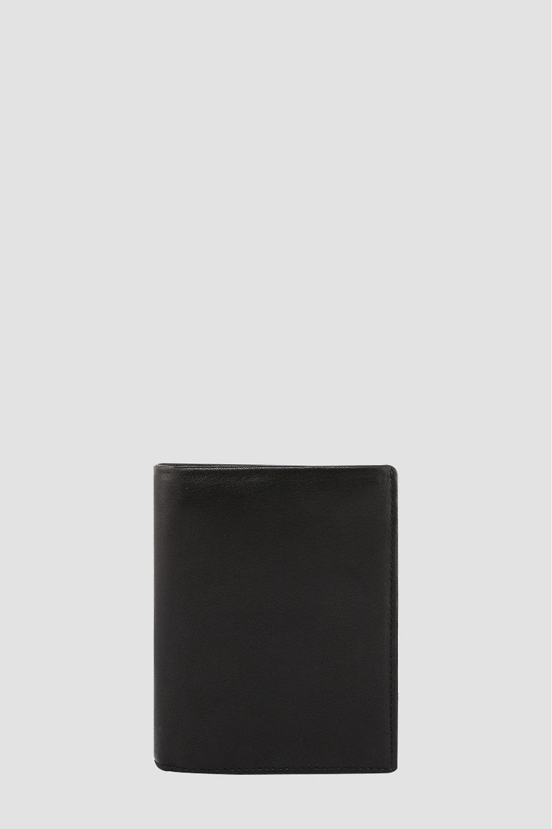 BODIE VERTICAL Genuine Leather Bifold Wallet