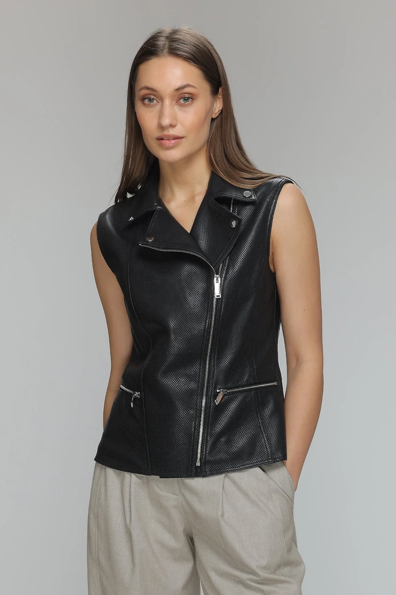 TAMI Genuine Leather Vest