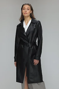 REAVA Genuine Leather Coat