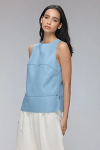 ARI Genuine Leather Top