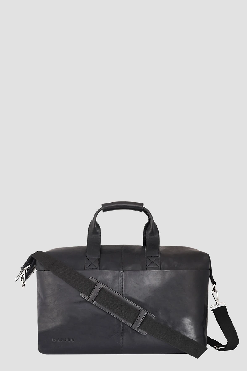 EFRAM Genuine Leather Duffle Bag