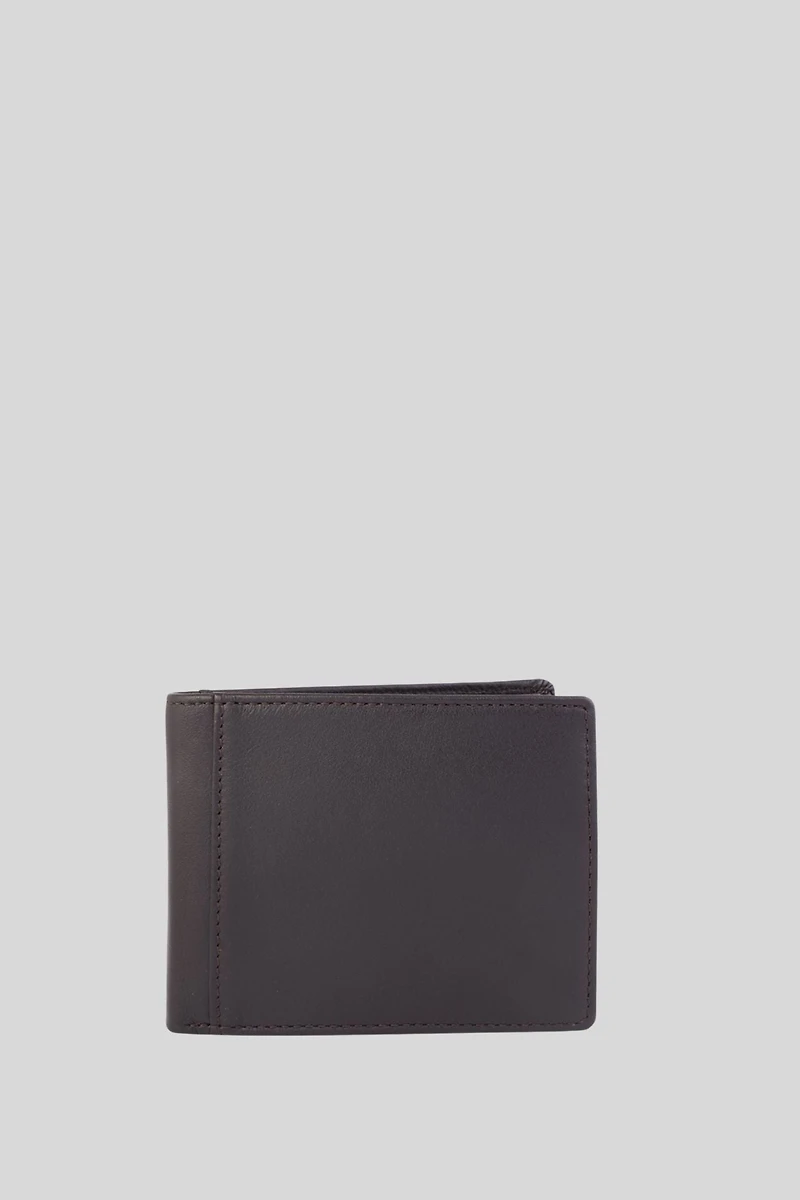 ANDRE Genuine Leather Coin Pocket Wallet