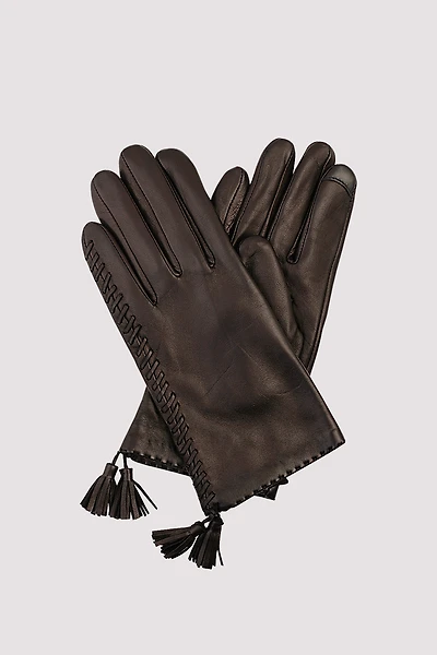 CHIARA Genuine Butter Soft Lambskin Leather Gloves
