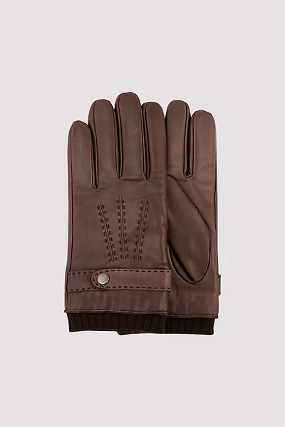 LIAM Genuine Lamb Leather Gloves