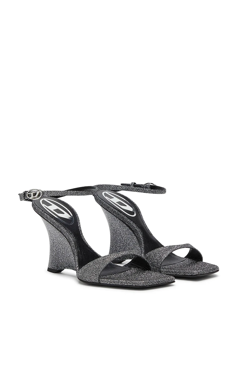 D-AMBER SANDAL WEDGE