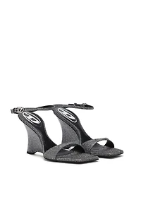 D-AMBER SANDAL WEDGE