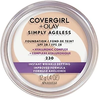 Simply Ageless Instant Wrinkle Defying Foundation With Hyaluronic Complex, Vitamin C, and Niacinamide - Spf 28, 100% Cruelty-Free