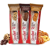 Barres de remplacement de repas Bake Shop avec 15 g de protéines et 6 g de fibres