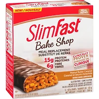 Barres de remplacement de repas Bake Shop avec 15 g de protéines et 6 g de fibres