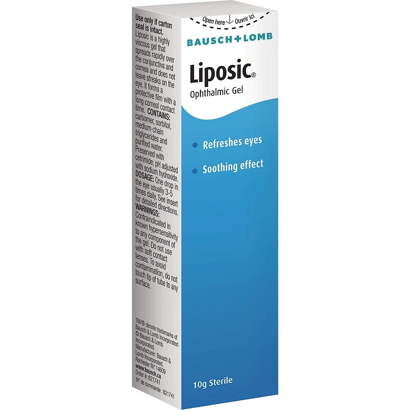Gel ophtalmique Liposic