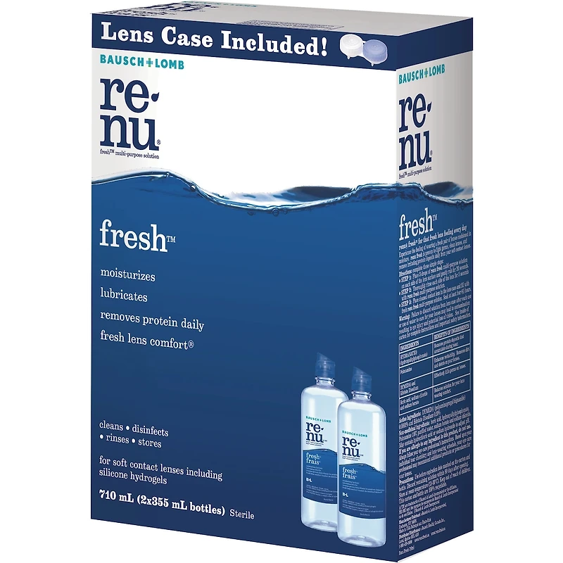 Solution polyvalente renu frais format double