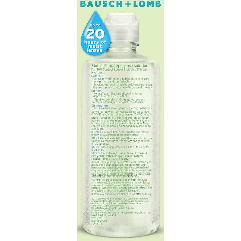 Solution polyvalente Biotrue